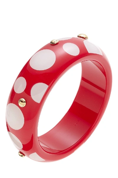 Pre-owned Louis Vuitton Yayoi Kusama X  Dots Infinity Bangle Gm