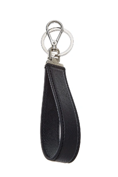 Pre-owned Prada Saffiano Keychain