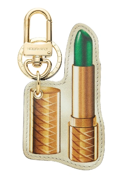 Pre-owned Louis Vuitton Limited Edition Vernis Lipstick Bag Charm