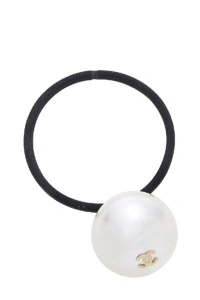 Pre-owned Chanel Pearl Hair Tie