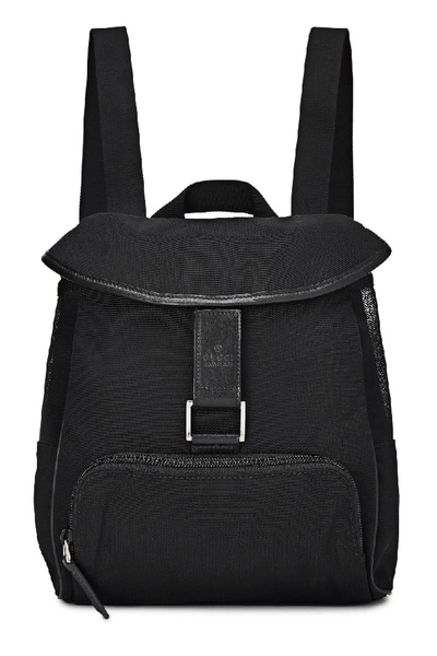 Shop Gucci Black Nylon Backpack