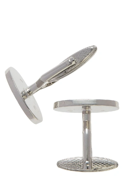 Pre-owned Dunhill Silver Golf Cufflinks