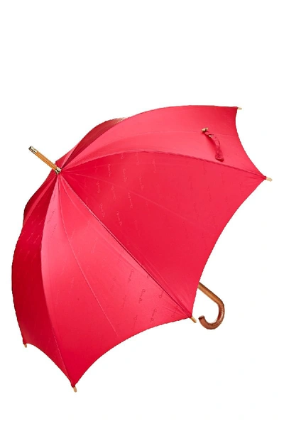 Pre-owned Dior Pink Nylon Umbrella
