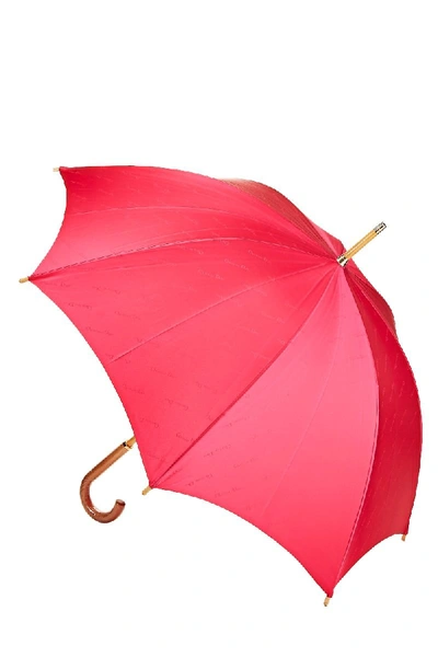 Pre-owned Dior Pink Nylon Umbrella