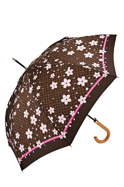 Louis Vuitton x Takashi Murakami Monogram Cherry Blossom Umbrella