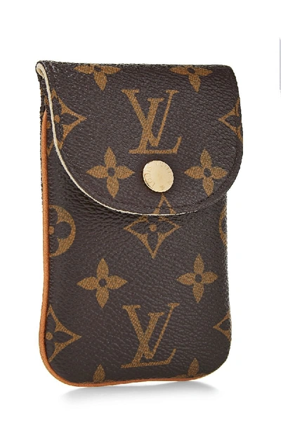 Shop Pre-owned Louis Vuitton Monogram Canvas Etui Telephone Case Mm