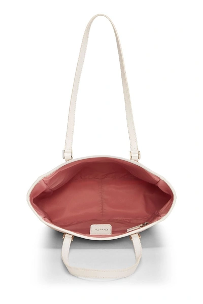Pre-owned Dior Pink Trotter Canvas Tote