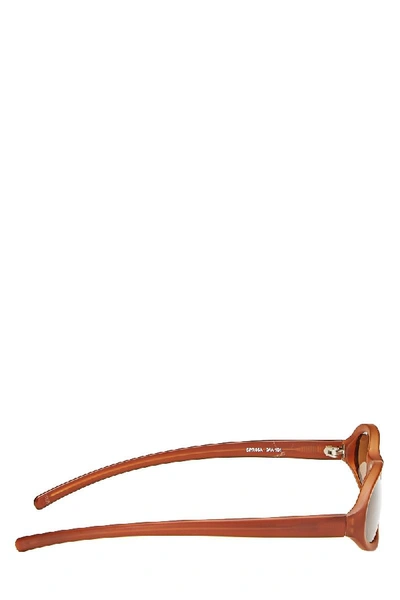Pre-owned Prada Brown Acrylic Sunglasses