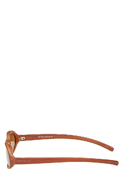 Pre-owned Prada Brown Acrylic Sunglasses