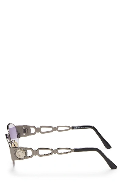 Pre-owned Versace Purple Metal Sunglasses