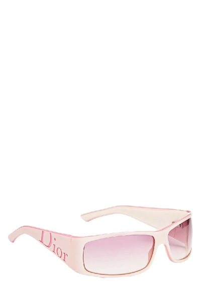 Pre-owned Dior Pink Acrylic Sunglasses