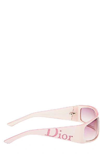 Pre-owned Dior Pink Acrylic Sunglasses