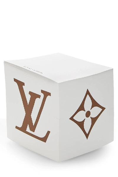 Shop Pre-owned Louis Vuitton Logo Motif Paper Memo Block