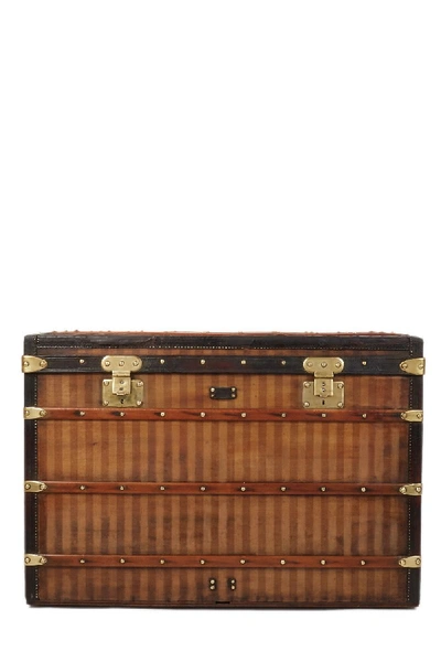 Sold at Auction: Antique Louis Vuitton Rayee Steamer Trunk