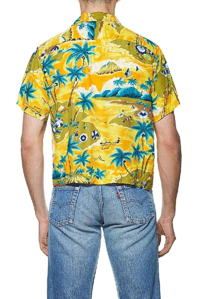 Pre-owned Vintage Luau Shirt-jac "aloha" Shirt