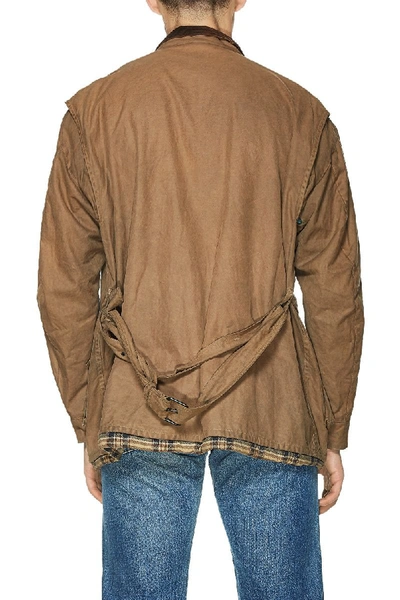 Pre-owned Vintage Brown Waxed Cotton Belstaff Jacket | ModeSens