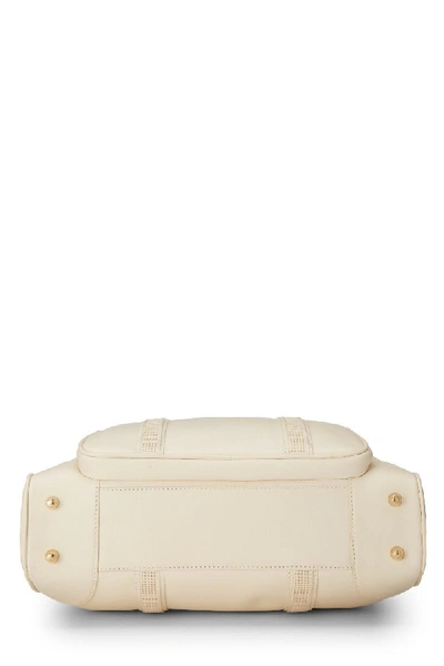 Pre-owned Louis Vuitton Limited Edition Cream Utah 24 Hour Suitcase
