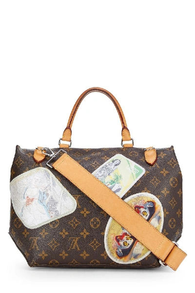 Pre-owned Louis Vuitton Cindy Sherman X  Iconoclasts Collection Monogram Canvas Messenger