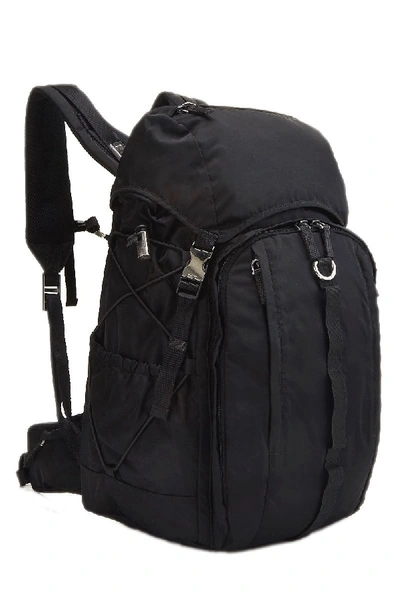 Shop Prada Black Tessuto Backpack Large