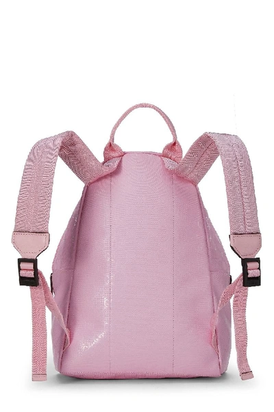 Pre-owned Gucci Pink Gg Imprime Kids Backpack