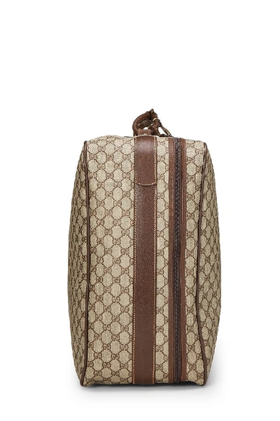 Pre-owned Gucci Original Gg Supreme Canvas Suitcase Large