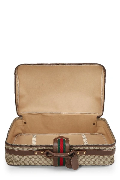 Pre-owned Gucci Original Gg Supreme Canvas Suitcase Large