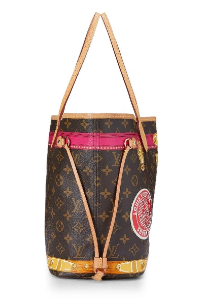Pre-owned Louis Vuitton Monogram Canvas Trunks & Bags Neverfull Mm