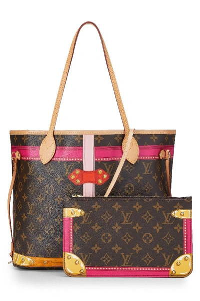 Pre-owned Louis Vuitton Monogram Canvas Trunks & Bags Neverfull Mm