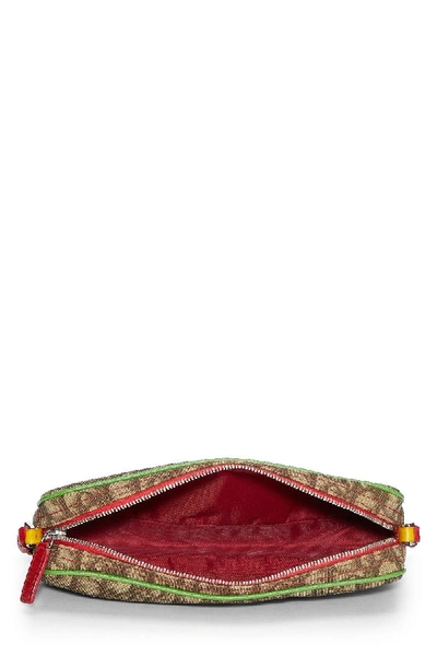 Pre-owned Dior Multicolor Rasta Issimo Canvas Shoulder Bag