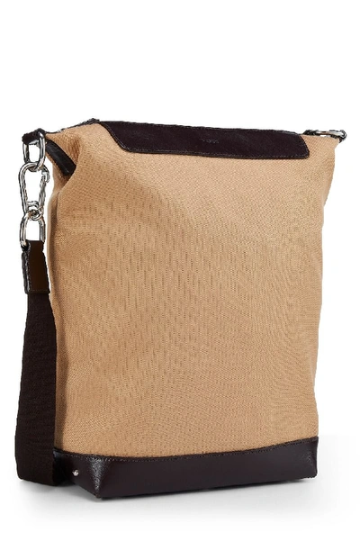 Pre-owned Fendi Beige Canvas Shoulder Bag