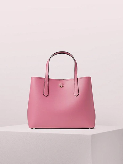 Shop Kate Spade Molly Meadow Medium Satchel In Blustery Pink