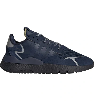 Shop Adidas Originals Nite Jogger Sneaker In Collegiate Navy/ Core Black