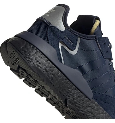 Shop Adidas Originals Nite Jogger Sneaker In Collegiate Navy/ Core Black