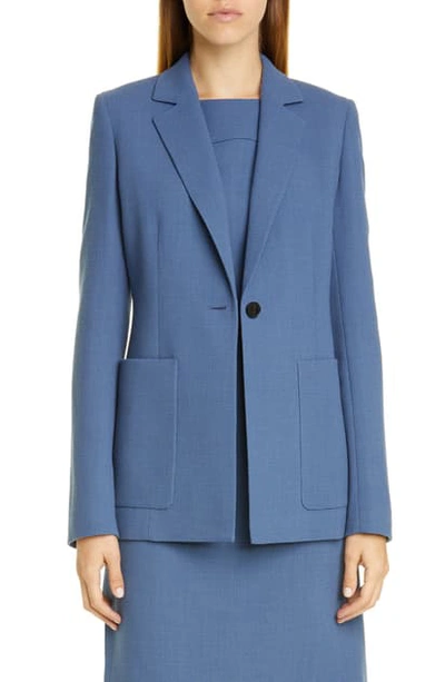 Shop Lafayette 148 Nazelli Jacket In Peri