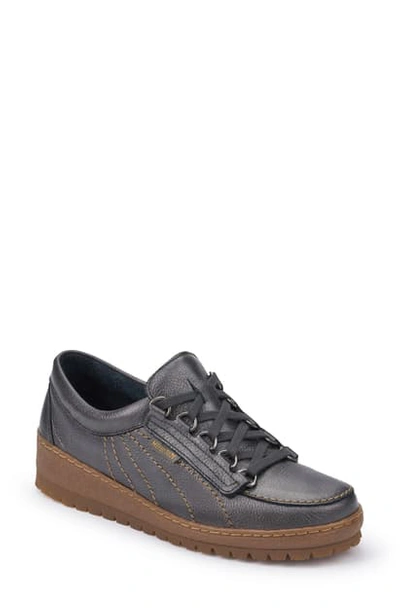 Shop Mephisto Lady Low Top Sneaker In Graphite Leather