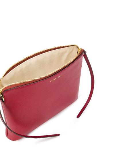 Shop Cuero & Mor Leather Crossbody Bag In Red