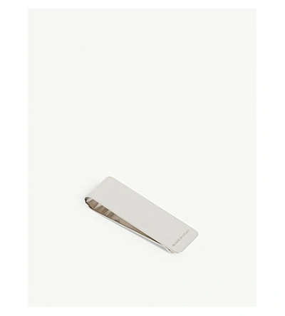 Shop Hugo Boss Majestic Money Clip In Silver