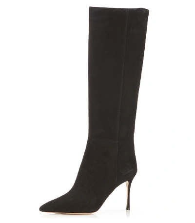 Shop Marion Parke Marie Boot In Black Suede