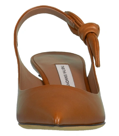 Shop Tabitha Simmons Rise Slingback Pump In Cognac