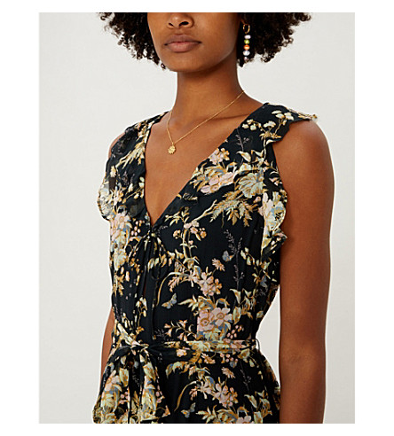 paige tia silk dress