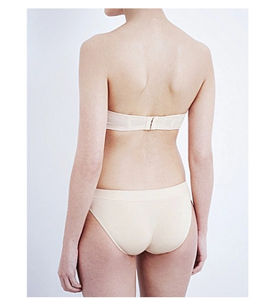 Wacoal Red Carpet Jersey Underwired Strapless Bra In Naturally Nude (beige)