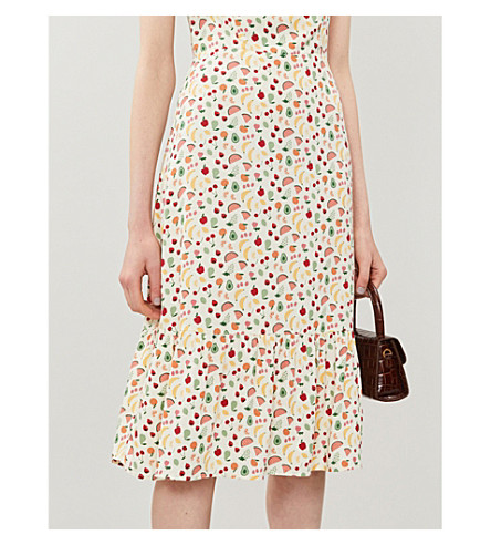 reformation fruit dress