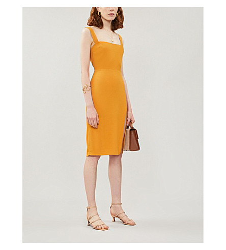 reformation sunflower dress