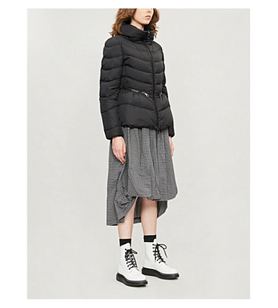 Moncler Miriel High-neck Padded Shell-down Jacket In Black | ModeSens