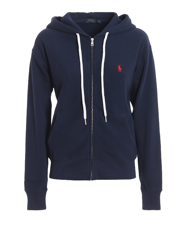 dark blue polo hoodie