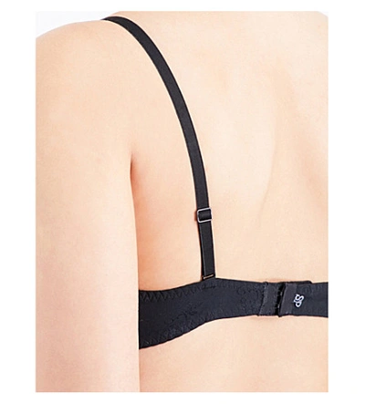Simone Perele Womens Black Wish Triangle Push-up Bra In Black