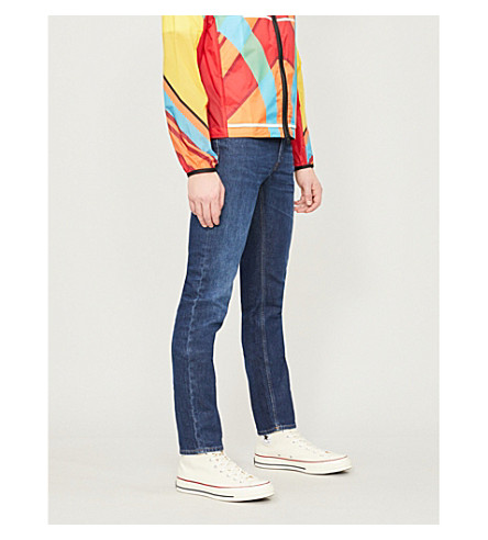 acne north dark blue