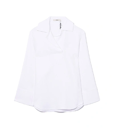 Shop Odeeh Collared Shirt In Milk In White