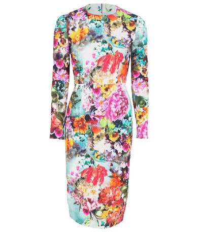 Shop Mary Katrantzou Naomi Moody Floral Dress