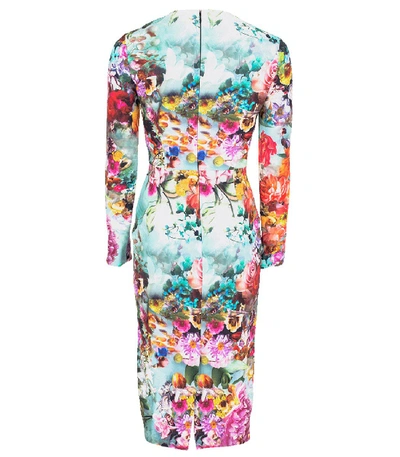 Shop Mary Katrantzou Naomi Moody Floral Dress